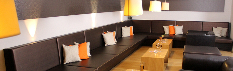 moderne lounge zum entspannen