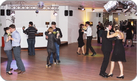 Tanzsaal der Tanzfabrik Bodensee / Tanzschule Hartwig in Markdorf